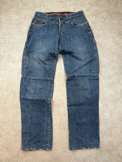 AW2003 Dolce & Gabbana Blue Side Pockets Jeans AAbknjY 0