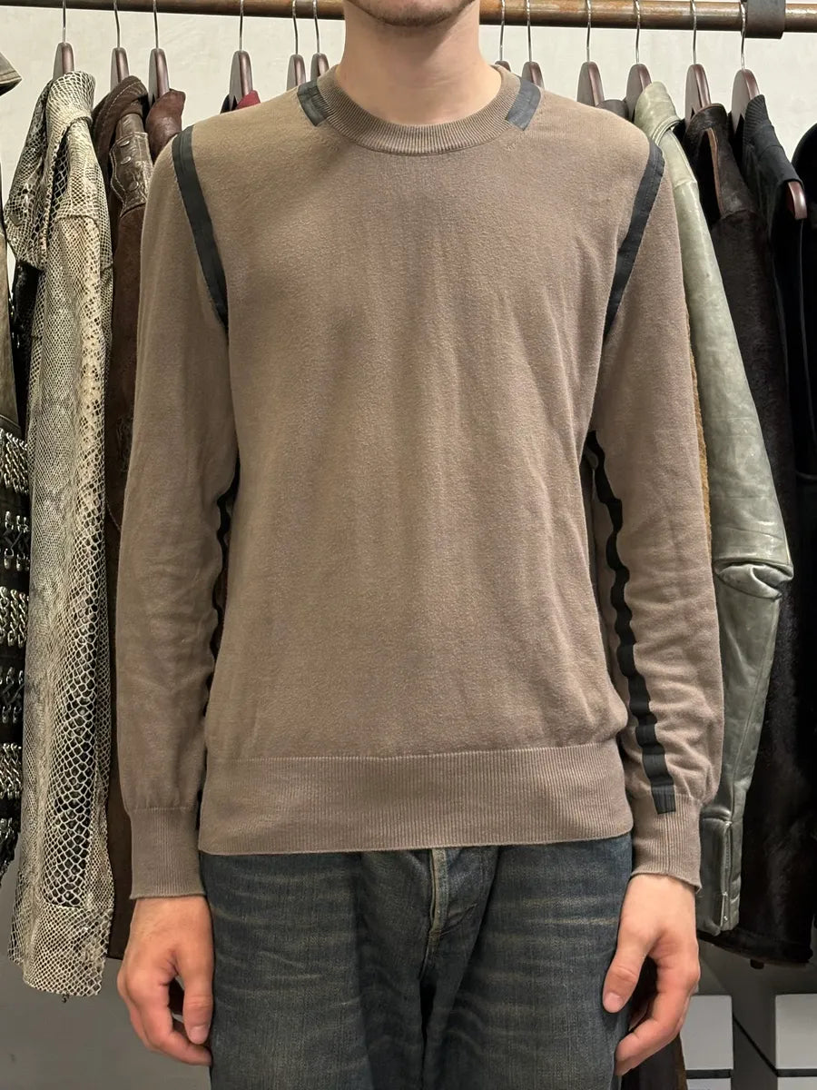 AW2003 Dolce & Gabbana Bondage Beige Sweater thavFqQ 0