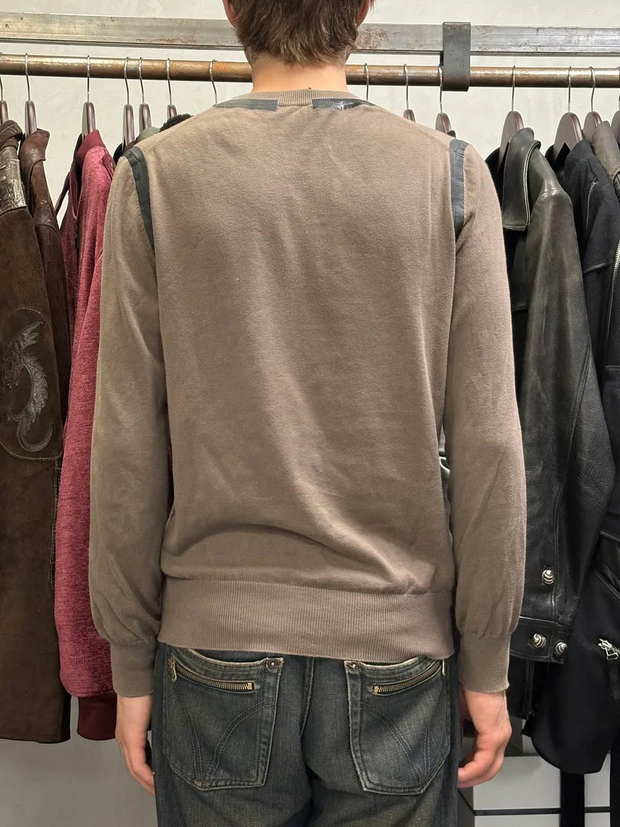 AW2003 Dolce & Gabbana Bondage Beige Sweater thavFqQ 2