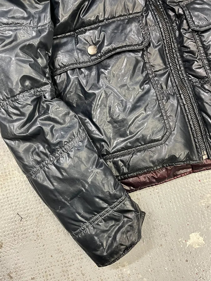 2000s Dolce & Gabbana Bordeaux Reversible Puffer Jacket JIadyuX 12