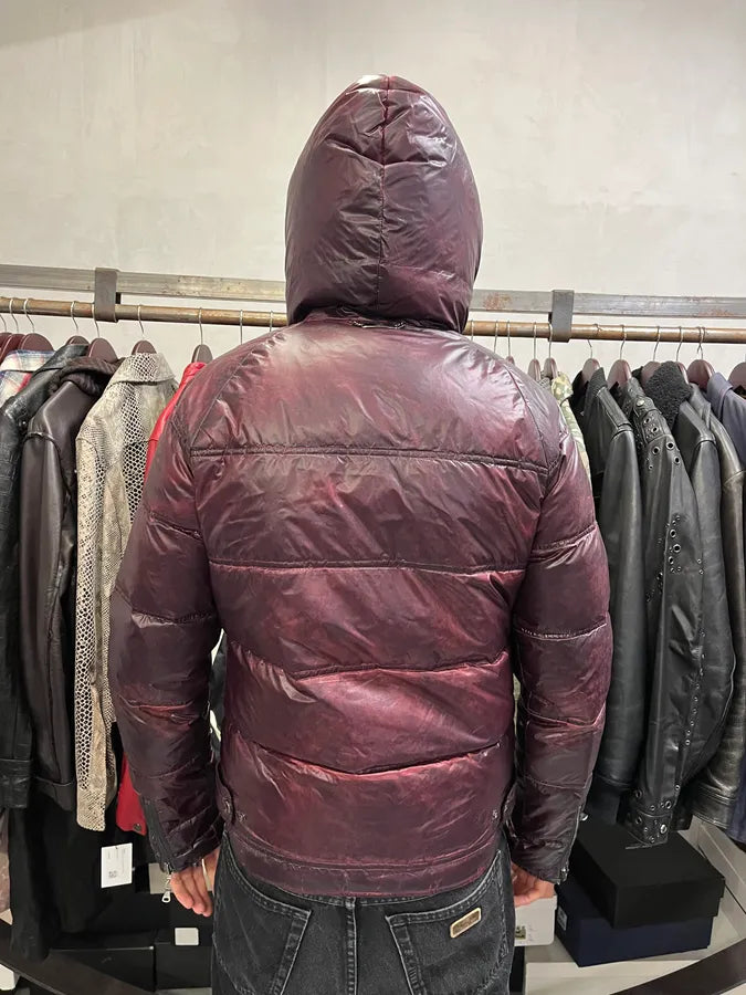 2000s Dolce & Gabbana Bordeaux Reversible Puffer Jacket JIadyuX 2