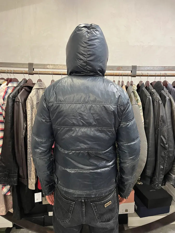 2000s Dolce & Gabbana Bordeaux Reversible Puffer Jacket JIadyuX 3