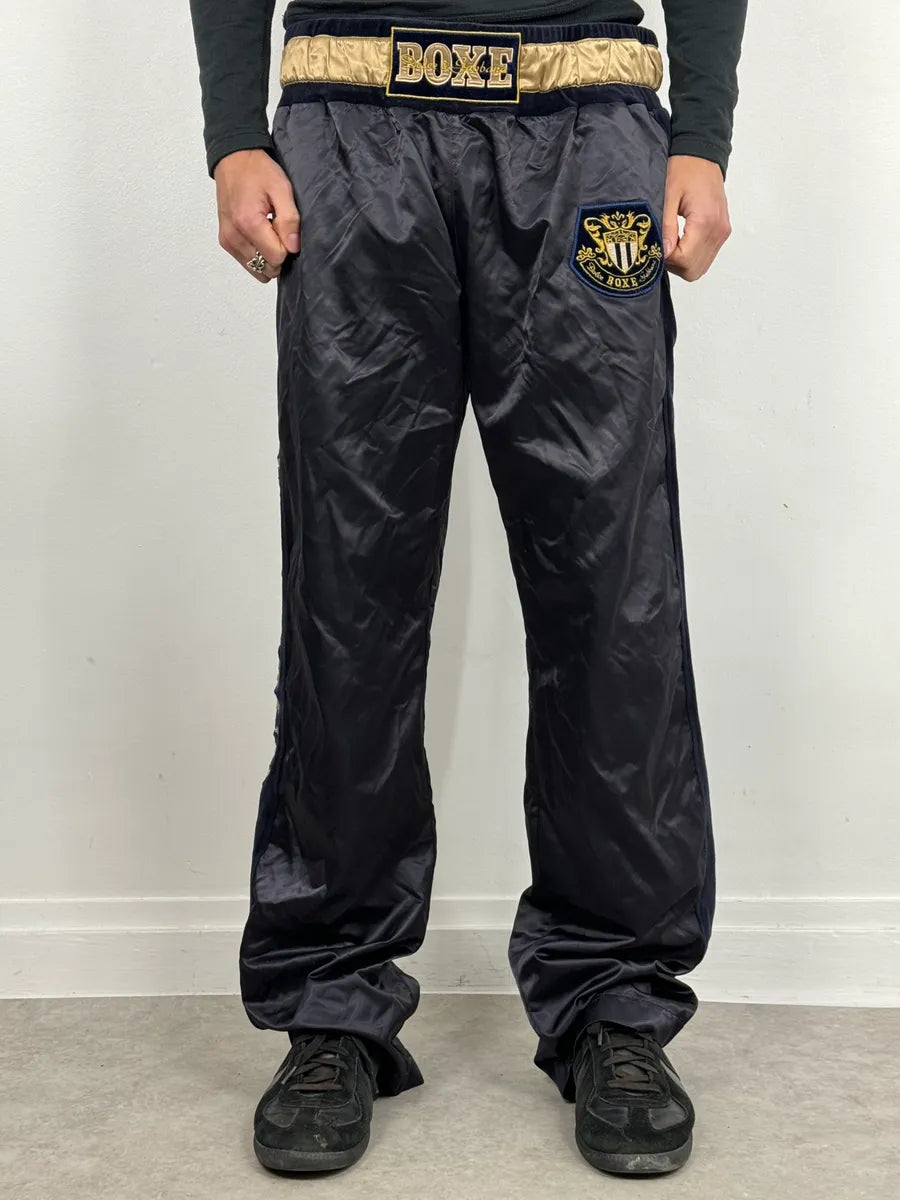 2000s Dolce & Gabbana Boxing Dark Navy Joggers Pants cFNYQFa 0
