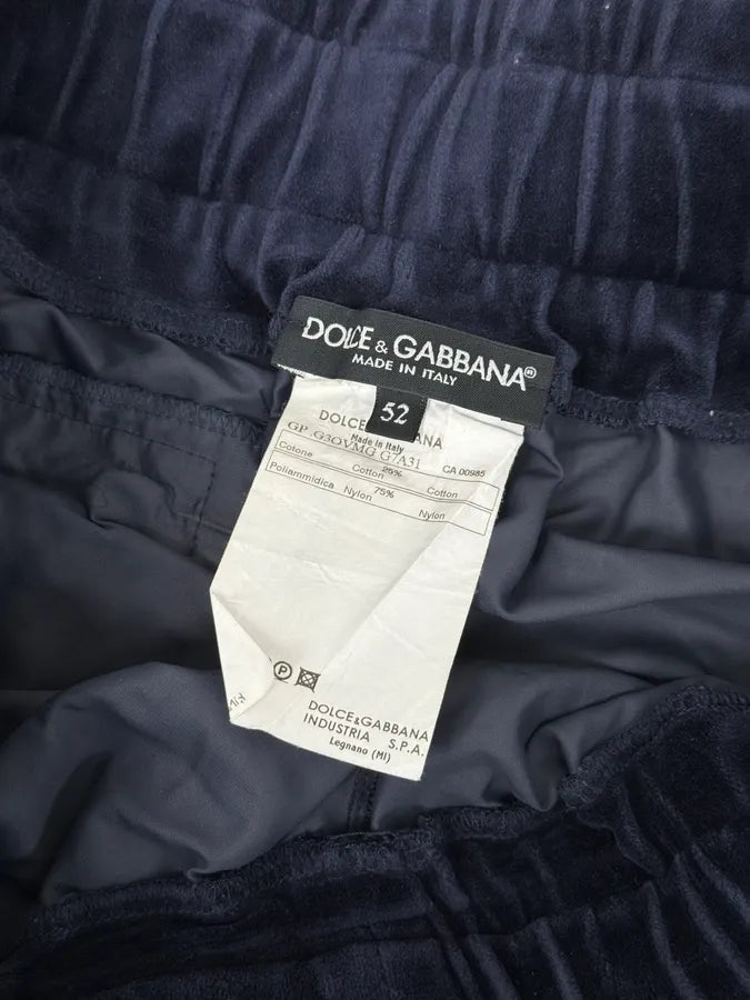 2000s Dolce & Gabbana Boxing Dark Navy Joggers Pants cFNYQFa 8