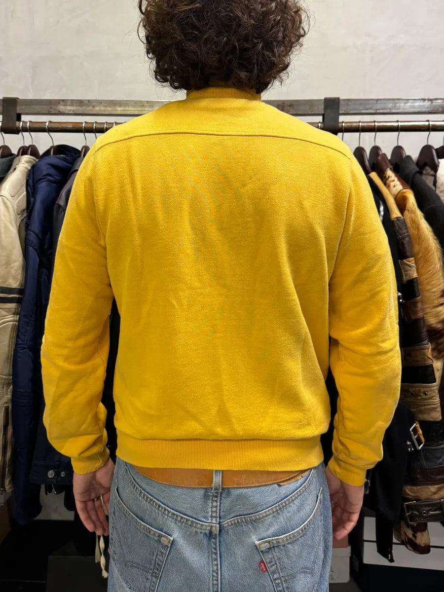 2000s Dolce & Gabbana Boxing Yellow Zip-Up Sweater evnPzqB 2