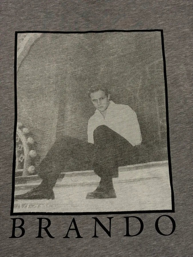 2000s Dolce & Gabbana Brando Grey T-Shirt TfYhiaM 6