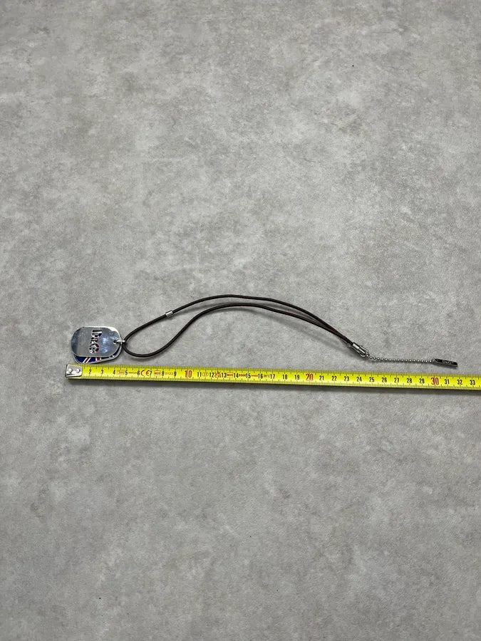 2000s Dolce & Gabbana British Dog Tag Necklace ciMseXE 4