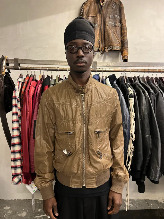 2000s Dolce & Gabbana Bronze Zip Jacket vBPSmRa 1