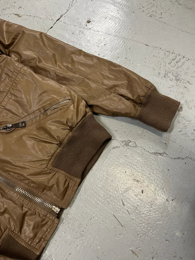 2000s Dolce & Gabbana Bronze Zip Jacket vBPSmRa 5