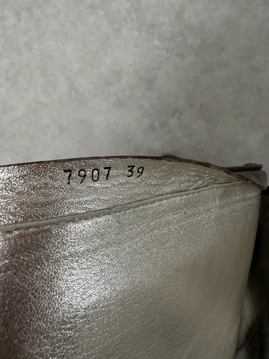 2000s Dolce & Gabbana Brown & Black Ankle Leather Boots oeHdJdn 9