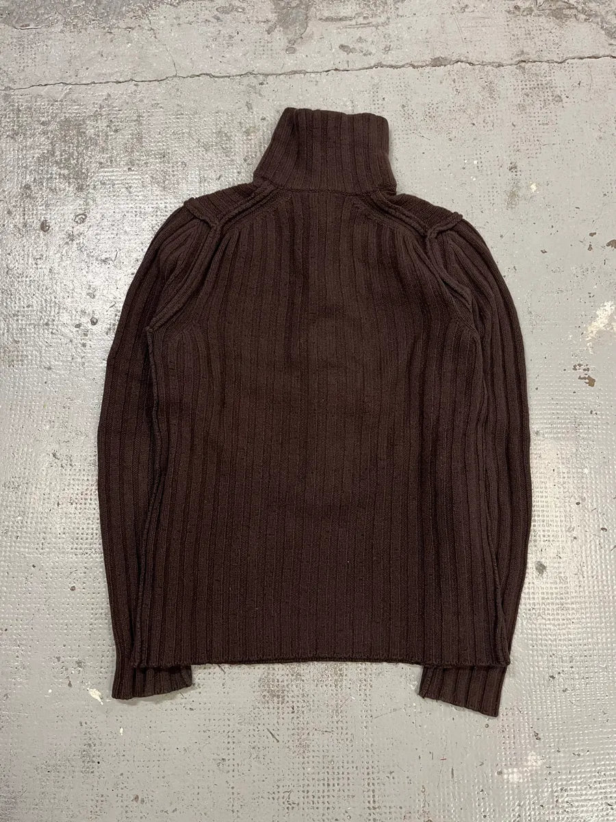 2000s Dolce & Gabbana Brown Buttoned Collar Longsleeves GqyszwC 6