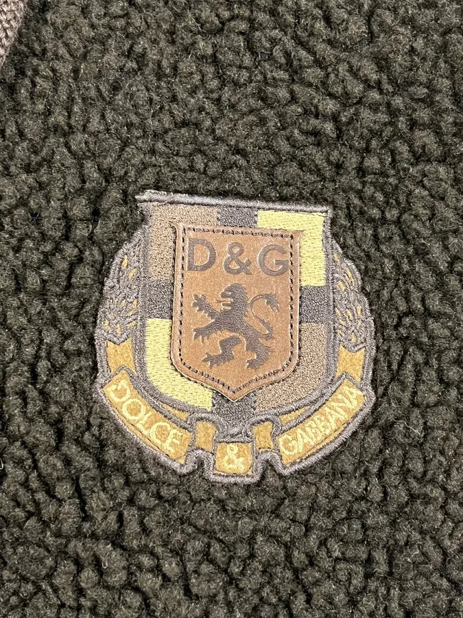 2000s Dolce & Gabbana Brown Cardigan  Wool Jacket fIxfPVz 7