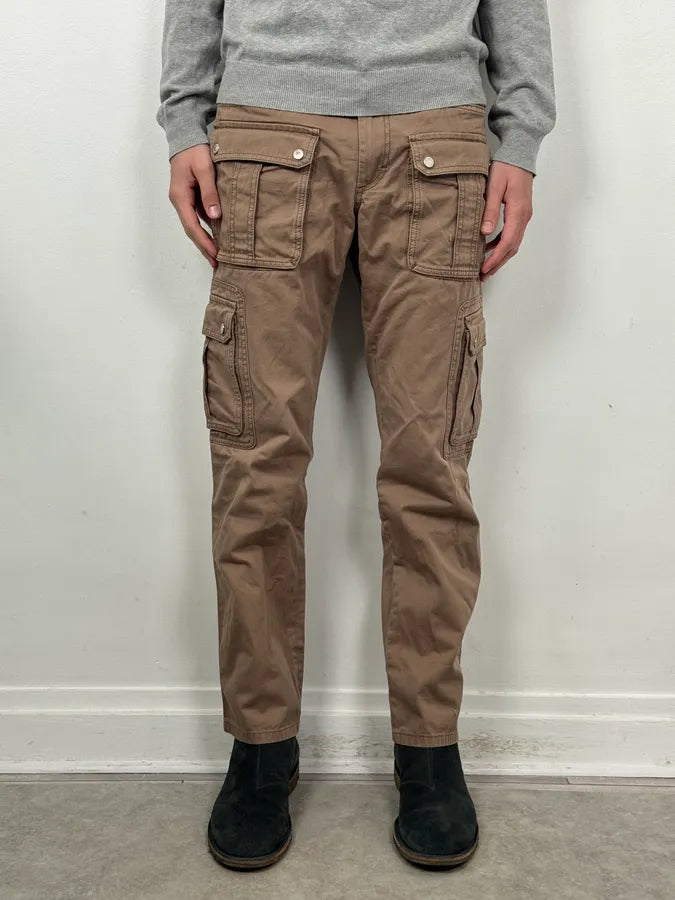 2000s Dolce & Gabbana Beige Cargo Pants hMUcxts 1