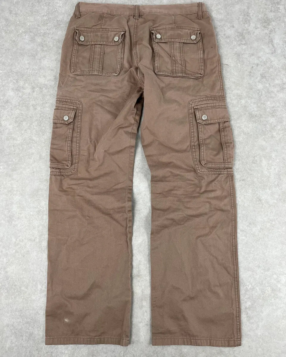 2000s Dolce & Gabbana Beige Cargo Pants hMUcxts 6