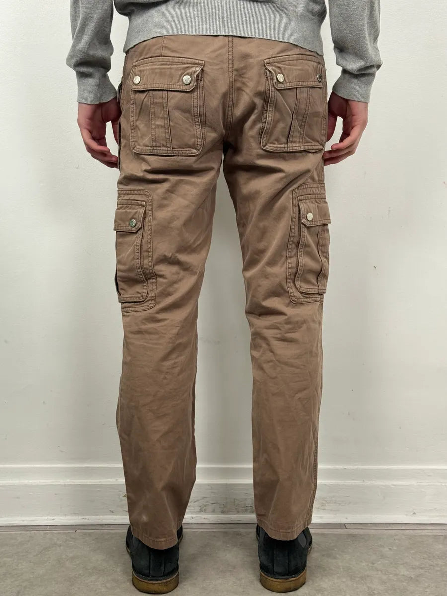 2000s Dolce & Gabbana Beige Cargo Pants hMUcxts 3