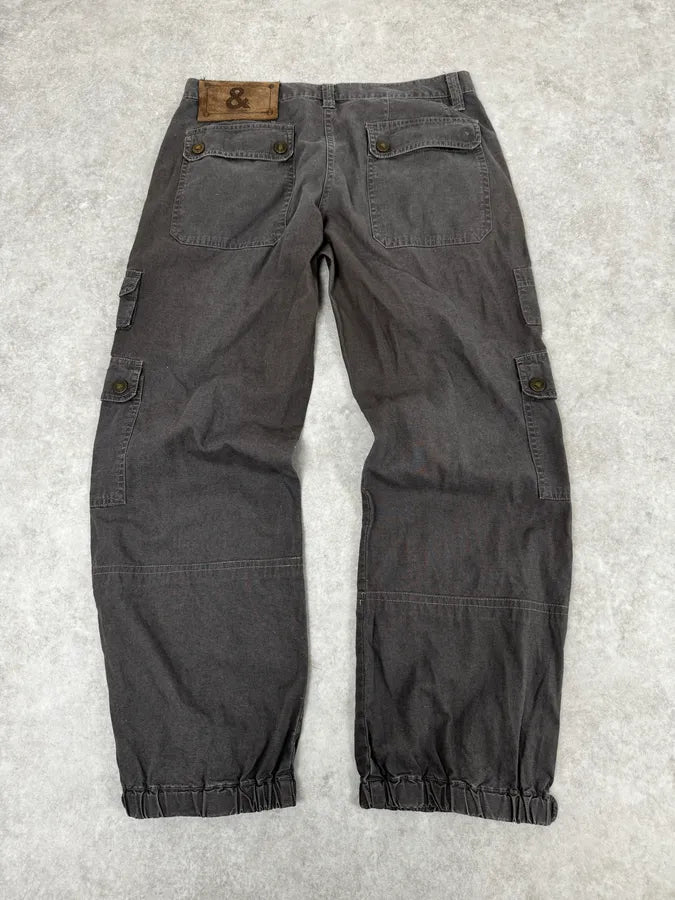 2000s Dolce & Gabbana Brown Cargo Pants BXNyyoI 4
