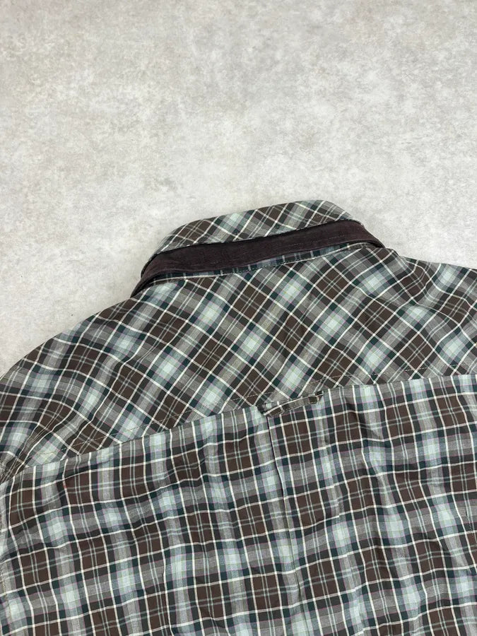SS2011 Dolce & Gabbana Brown Checkered Shirt HbtyRiJ 5