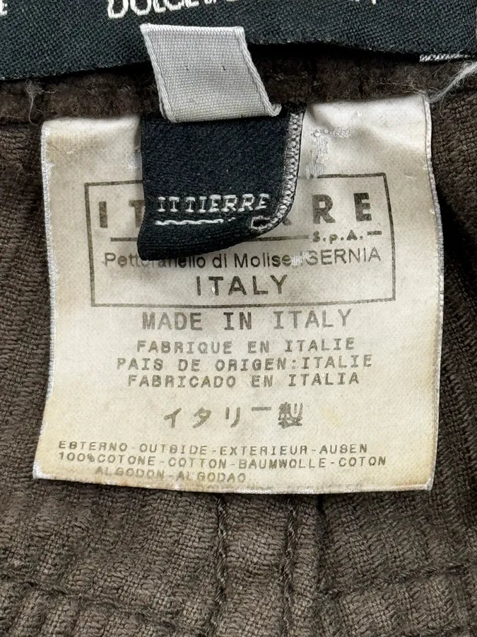 2000s Dolce & Gabbana Brown Corduroy Distressed Pants upALweG 10