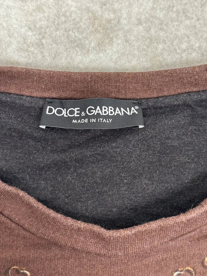AW2014 Dolce & Gabbana Brown Knight Axe Sweater INgYvEl 10