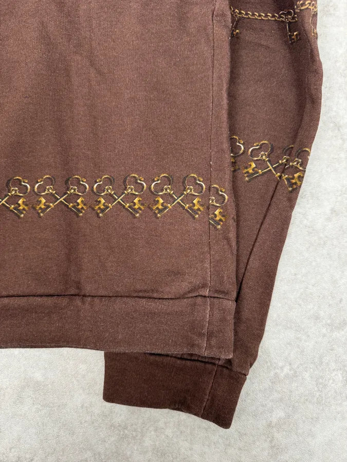 AW2014 Dolce & Gabbana Brown Knight Axe Sweater INgYvEl 7