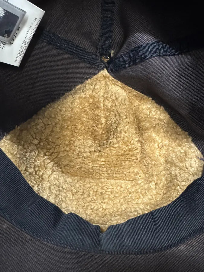 2000s Dolce & Gabbana Brown Leather Cap (M) 5