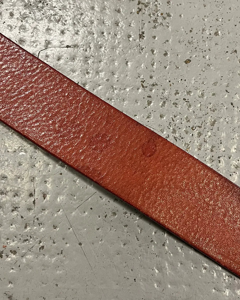 2000s Dolce & Gabbana Brown Leather Logo Belt WRihjuJ 6