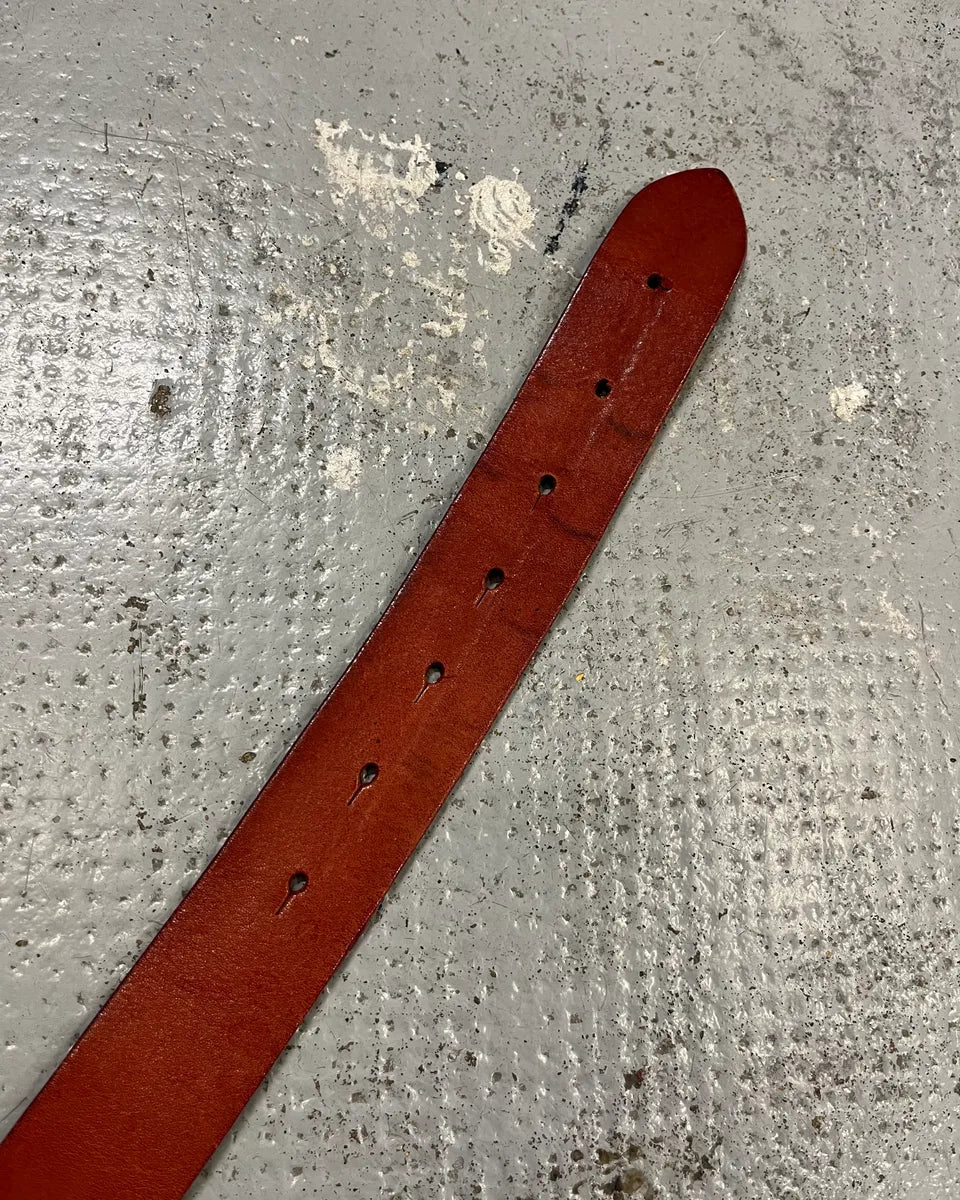 2000s Dolce & Gabbana Brown Leather Logo Belt WRihjuJ 7