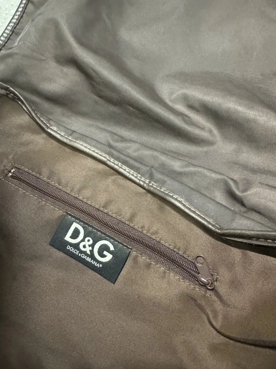 2000s Dolce & Gabbana Brown Pony Hair Cowhide Shoulder Bag WHZIOSC 7