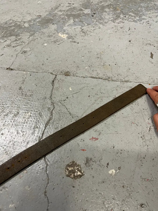 2000s Dolce & Gabbana Brown Propaganda Italian Leather Belt (OS) AKgBXrh 7