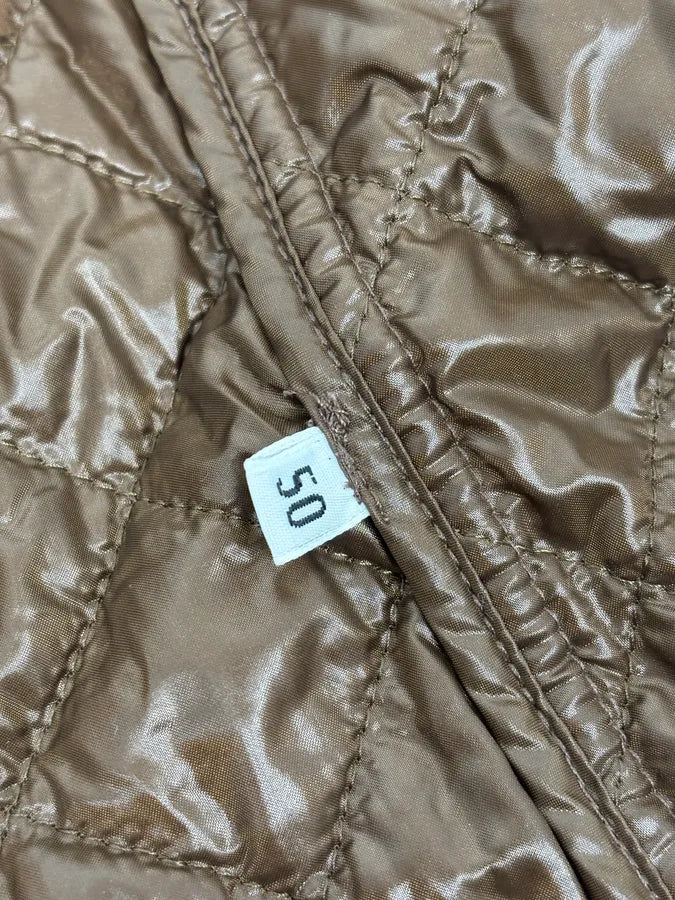 2000s Dolce & Gabbana Brown Quilted Puffer Vest Jacket GtdqAzF 11
