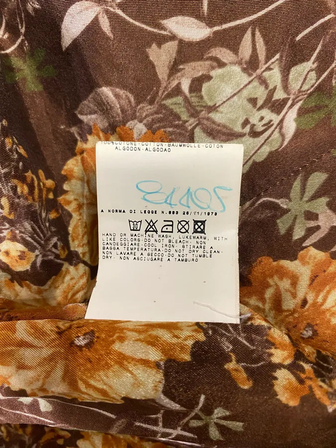 2000s Dolce & Gabbana Brown Velvet Blazer Jacket irGNEVG 9