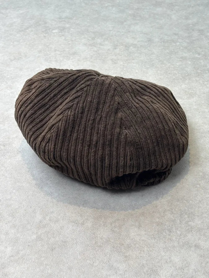 2000s Dolce & Gabbana Brown Velvet Cap iFRWyPn 5