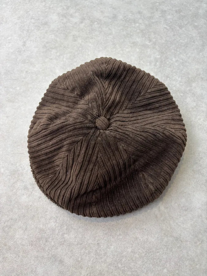 2000s Dolce & Gabbana Brown Velvet Cap iFRWyPn 2