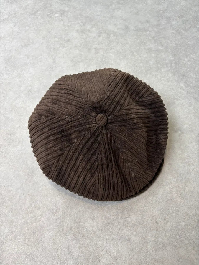 2000s Dolce & Gabbana Brown Velvet Cap iFRWyPn 3