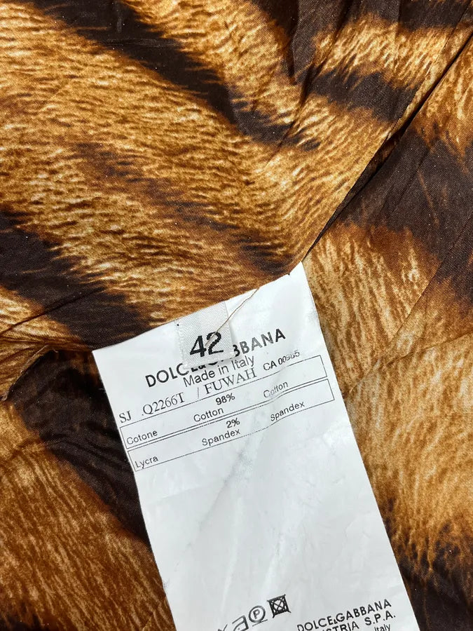2000s Dolce & Gabbana Brown Velvet Jacket BpiDCHE 11