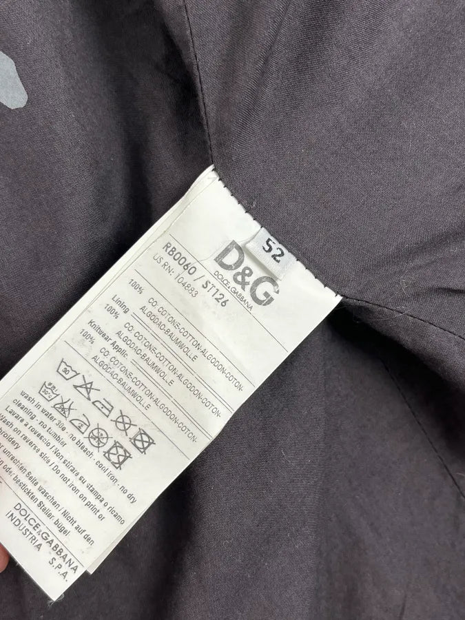 AW2003 Dolce & Gabbana Faded Brown Zip-Up Jacket mHEKURa 11