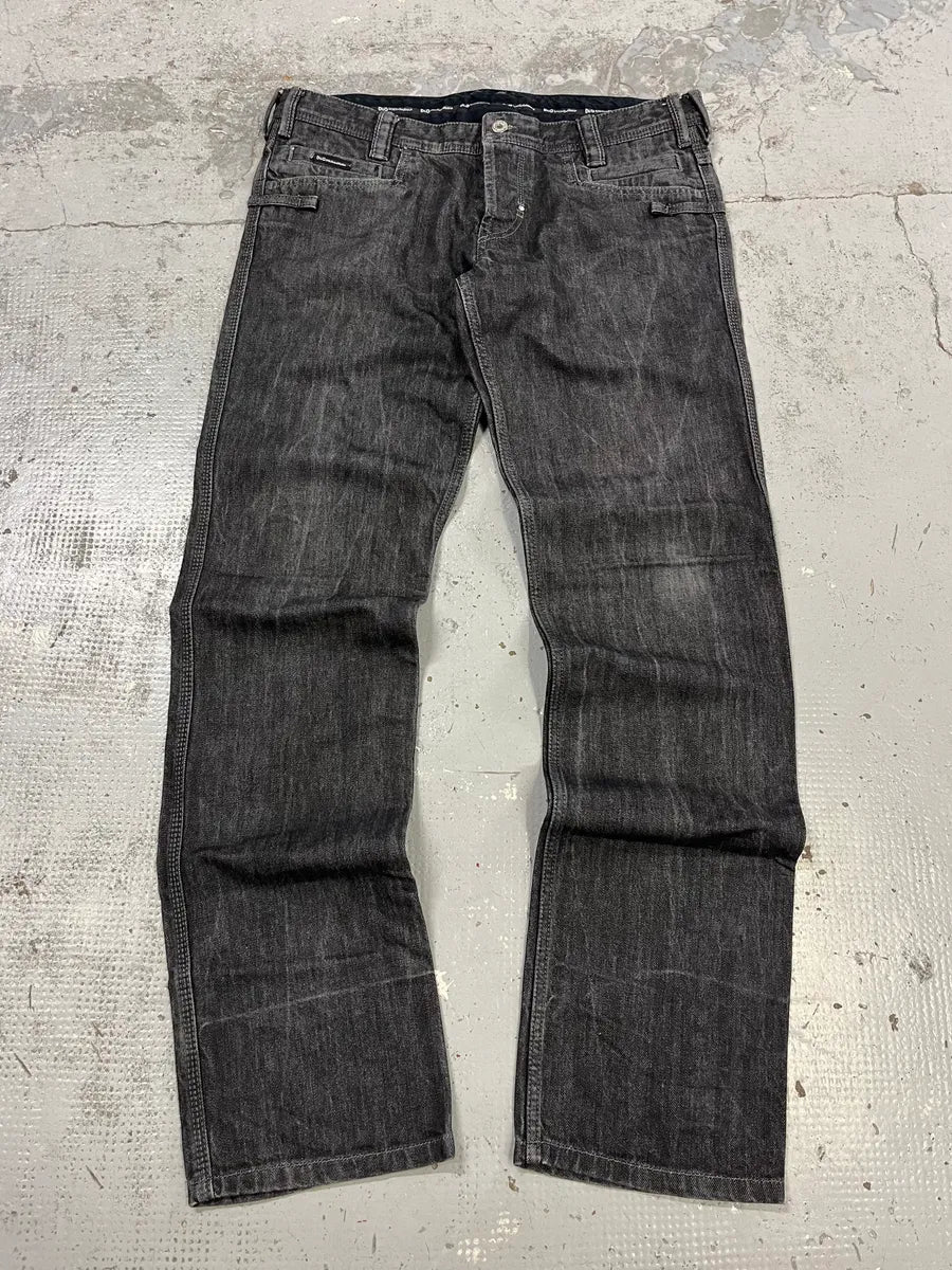 2000s Dolce & Gabbana Brut Dark Grey Jeans kPZKRte 0