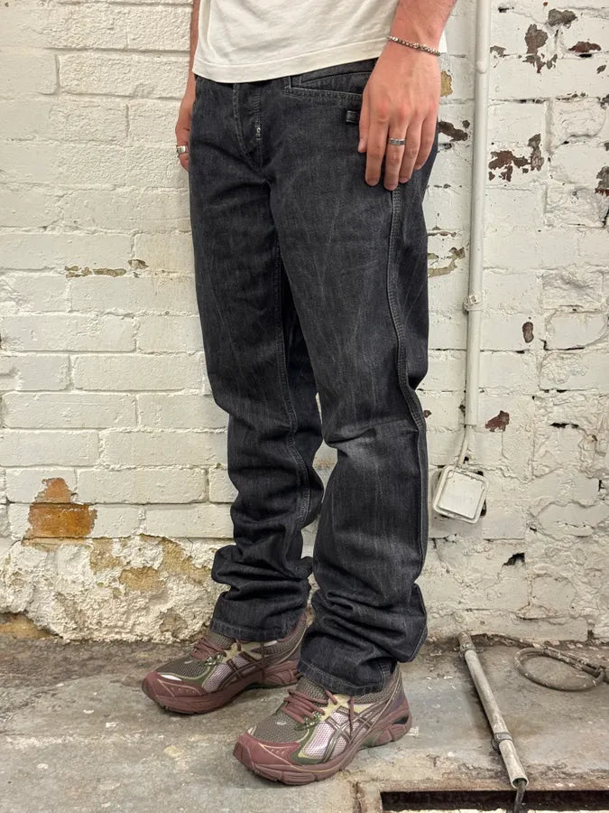 2000s Dolce & Gabbana Brut Dark Grey Jeans kPZKRte 2