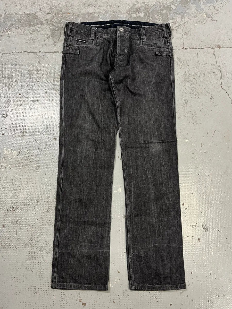 2000s Dolce & Gabbana Brut Dark Grey Jeans kPZKRte 4