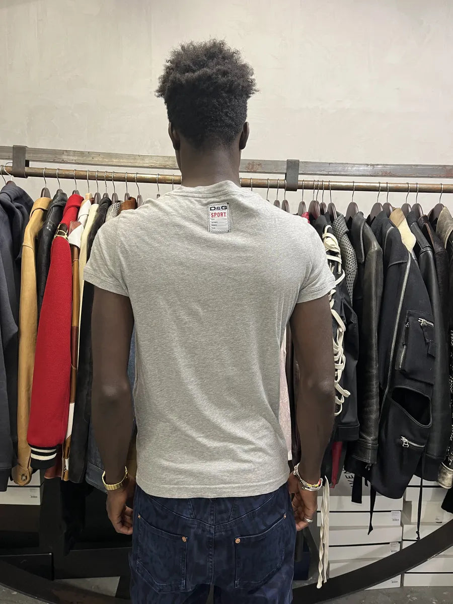 2000s Dolce & Gabbana Bull Espana Grey T-Shirt foGbHJl 2