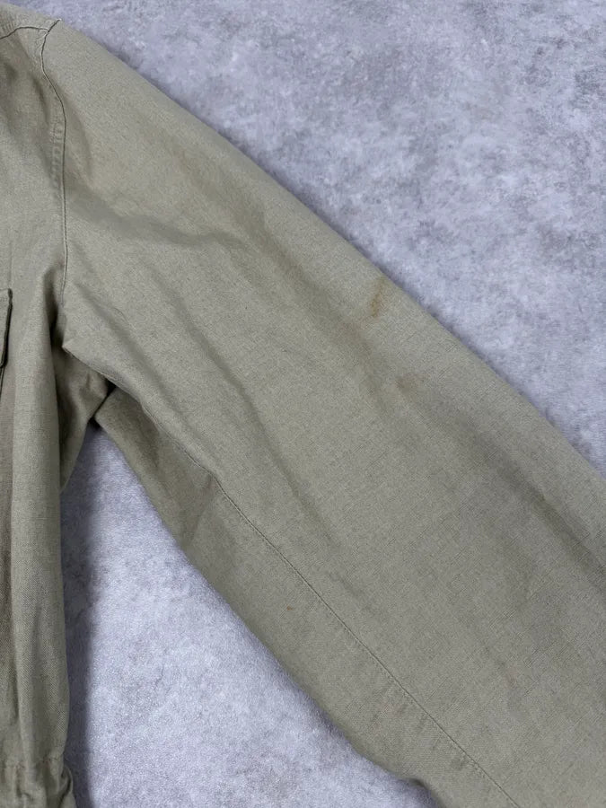 2000s Dolce & Gabbana Buttoned Multi-Pocket Beige Jacket dsxdjIX 9