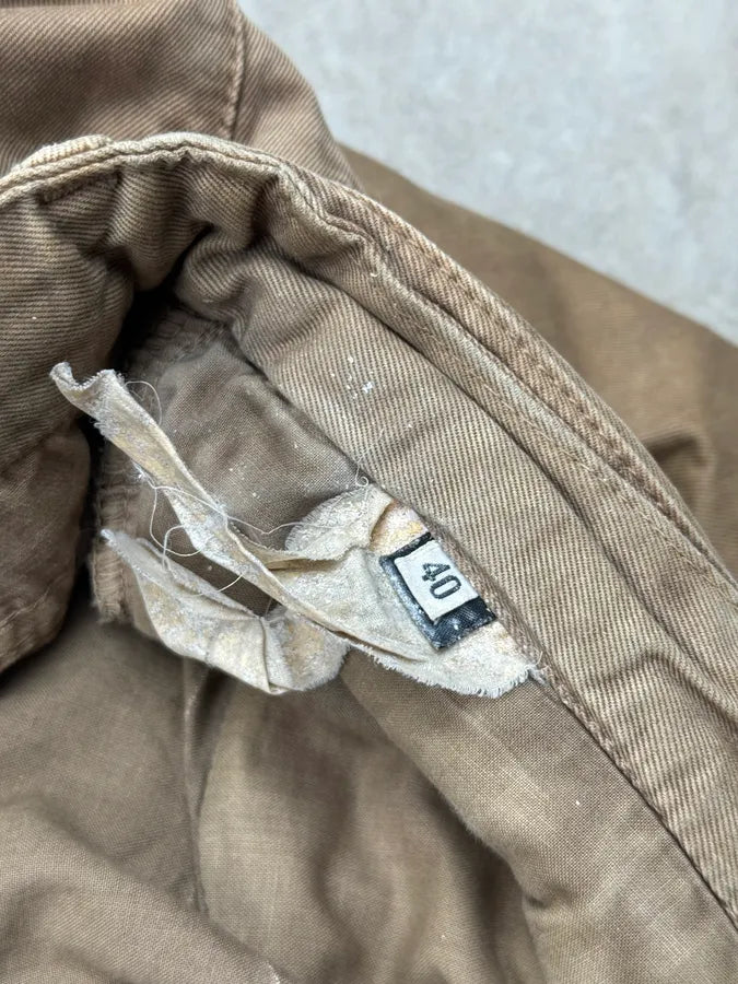 SS2008 Dolce & Gabbana Camel Multi-Zip Denim Shorts iNsugbO 11