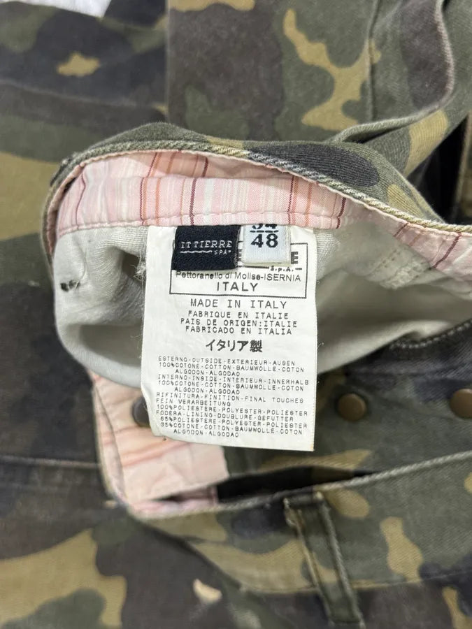 2000s Dolce & Gabbana Camo Khaki Cargo Pants MxMxlCu 7