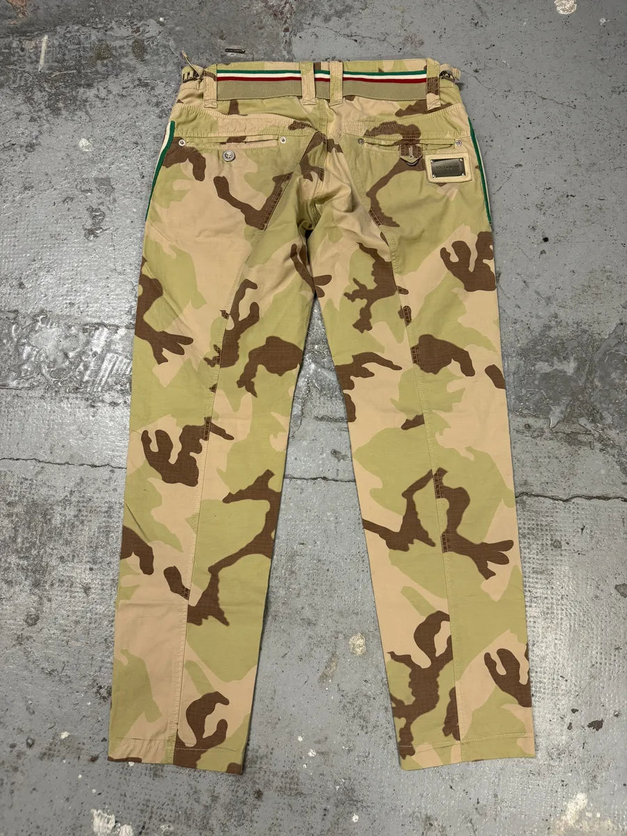 2000s Dolce & Gabbana Camouflage Cargo Pants mZtTgyo 4