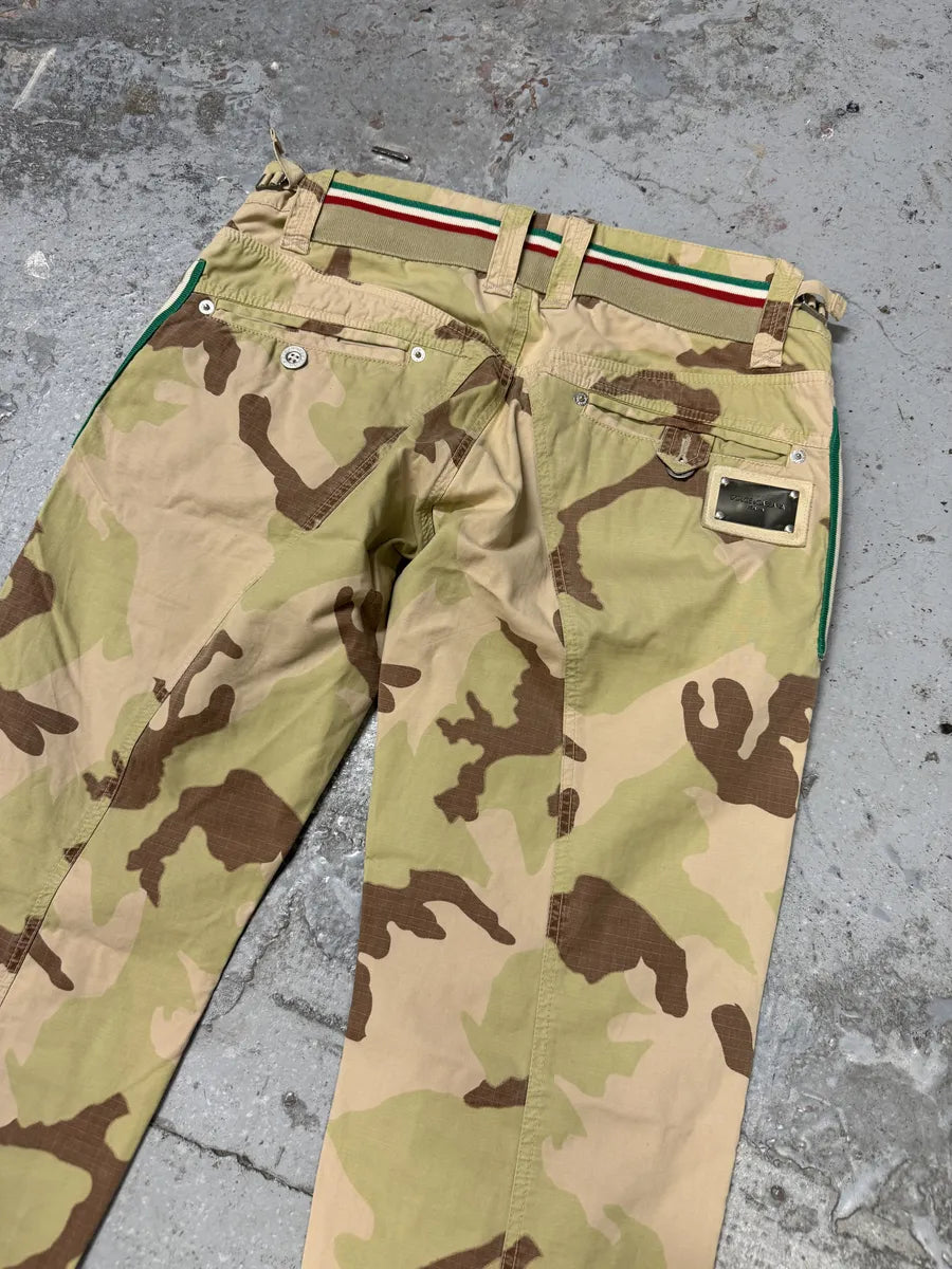 2000s Dolce & Gabbana Camouflage Cargo Pants mZtTgyo 5