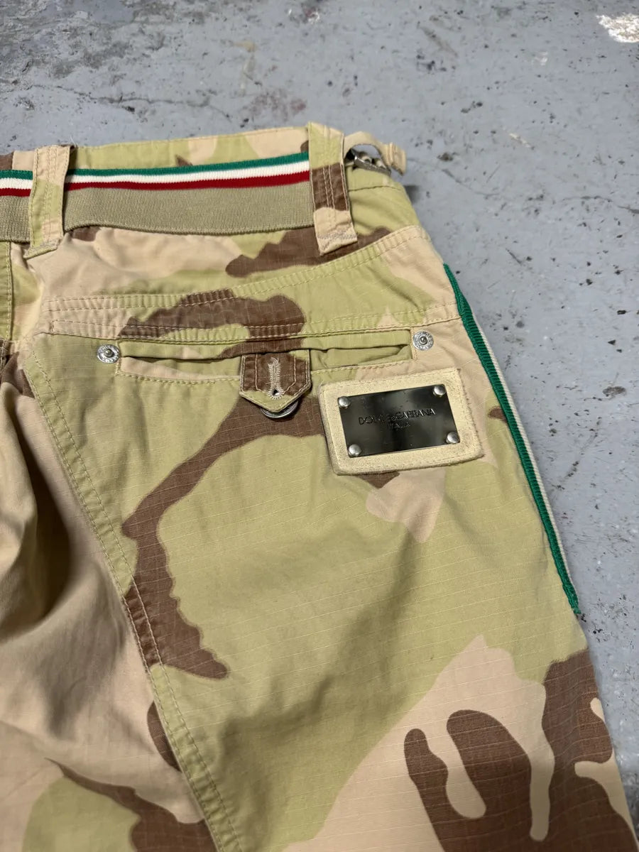 2000s Dolce & Gabbana Camouflage Cargo Pants mZtTgyo 7