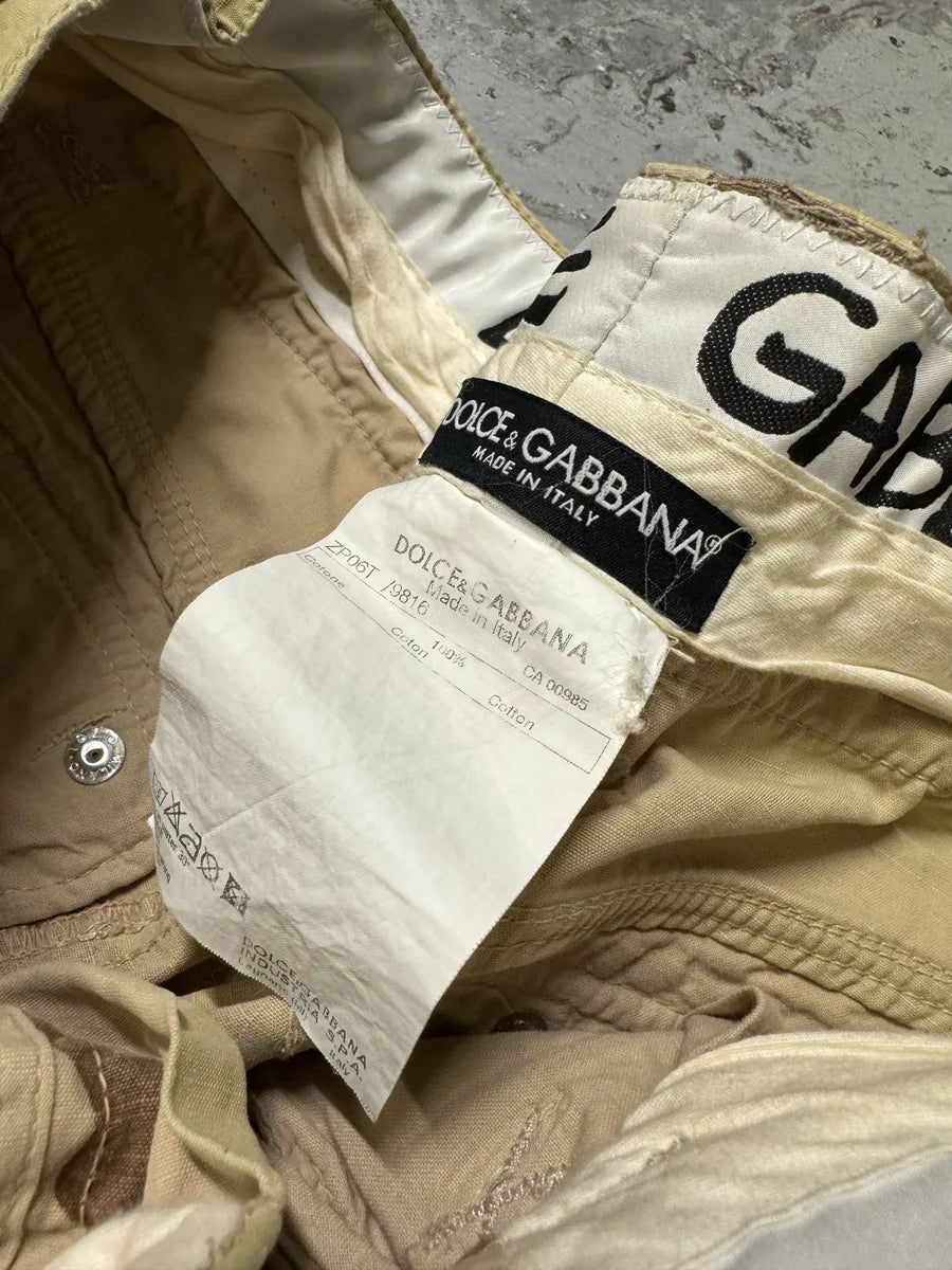 2000s Dolce & Gabbana Camouflage Cargo Pants mZtTgyo 8