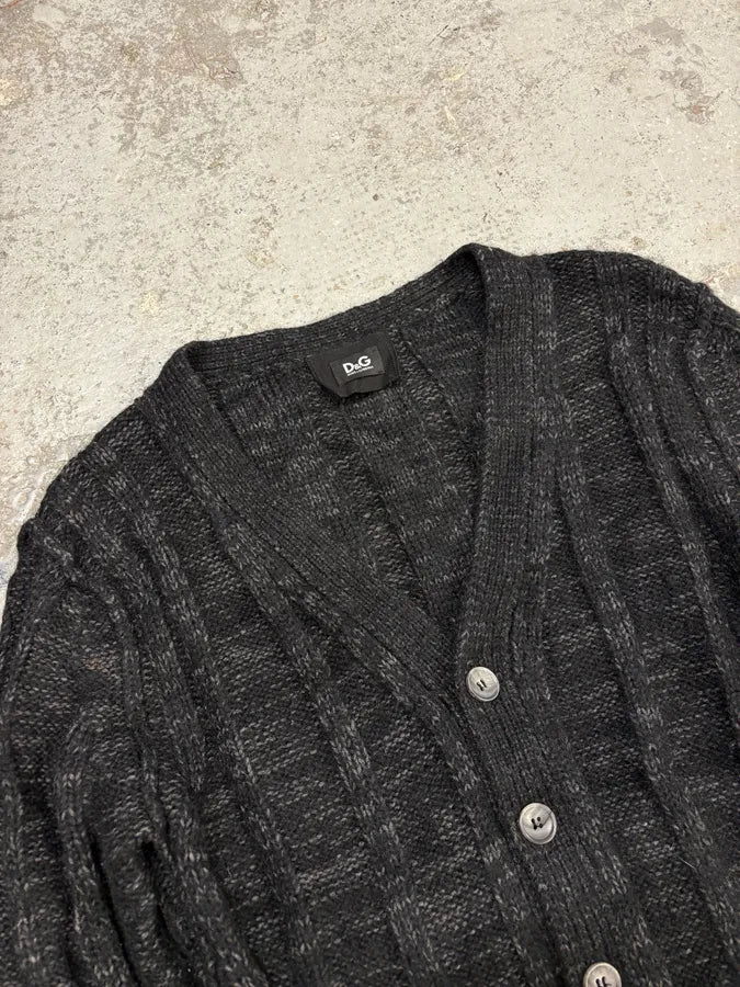2000s Dolce & Gabbana Cardigan Black Sweater BQToAus 4