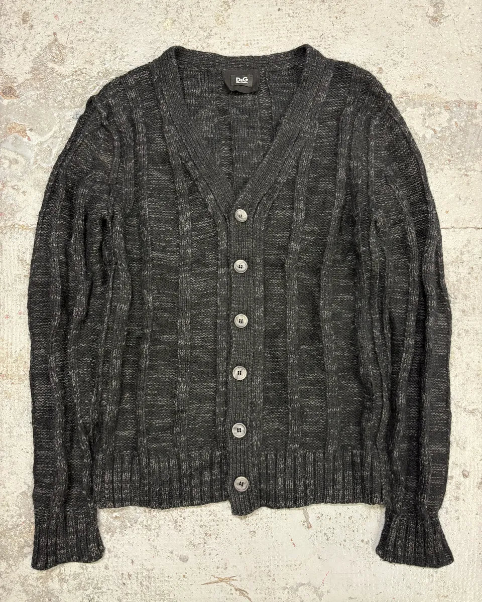 2000s Dolce & Gabbana Cardigan Black Sweater BQToAus 0