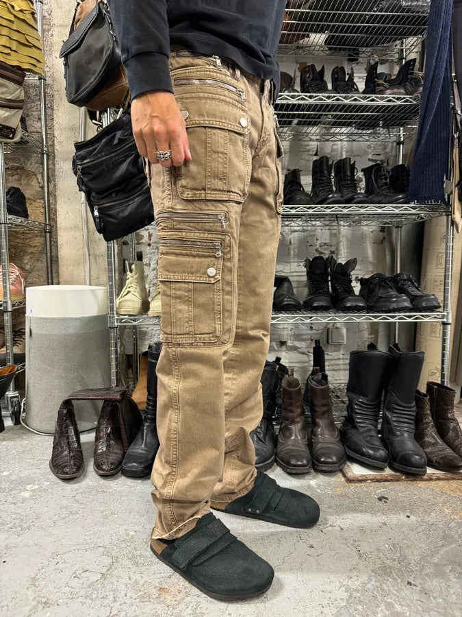 2000s Dolce & Gabbana Cargo Beige Pants rmWbLbs 2